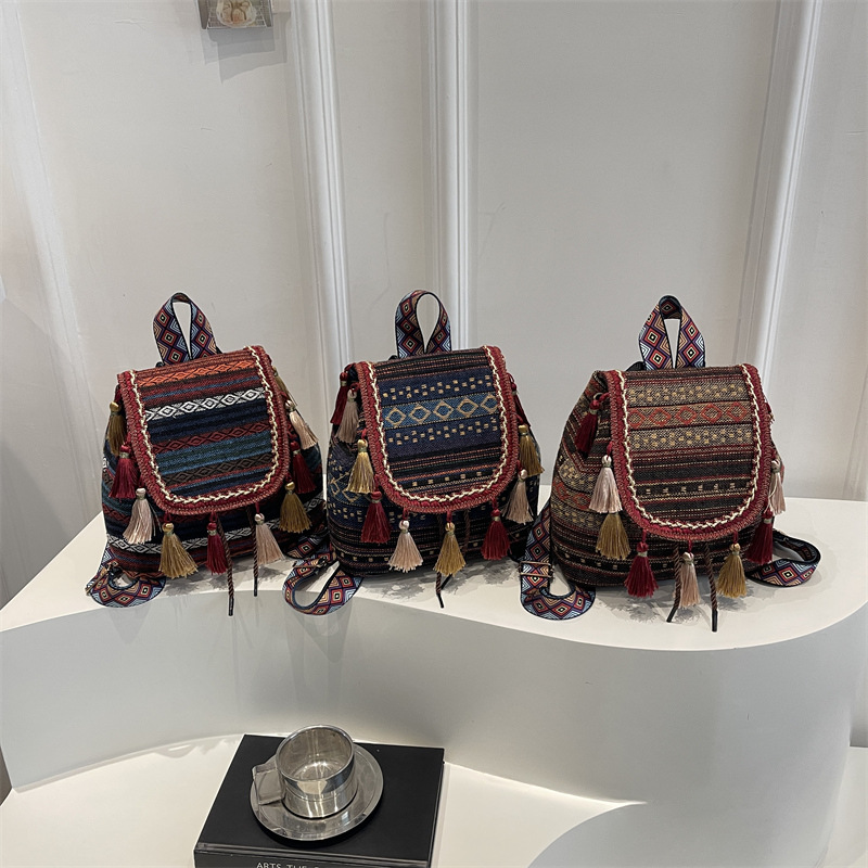 New Ethnic Fashion - Новый женский рюкзак 2026 года, модный,