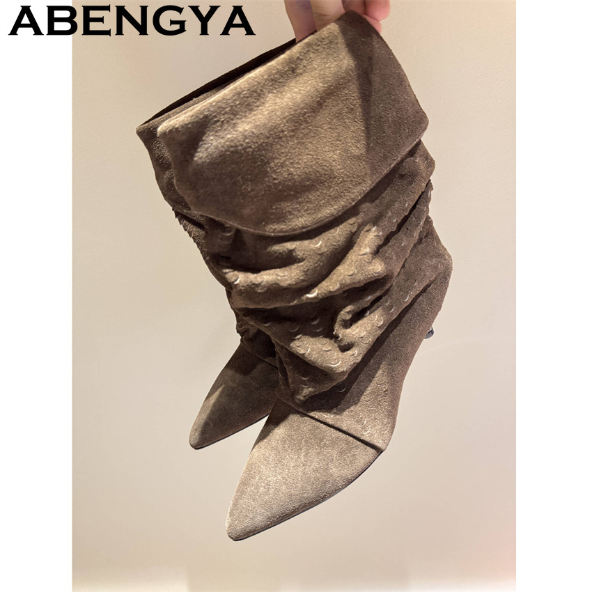 Женские полусапоги до середины – обзор и цена New Ethnic Fashion
