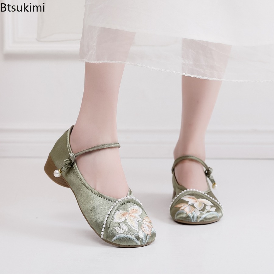 Модные женские туфли на низком – обзор и цена Ethnic Fashion Women